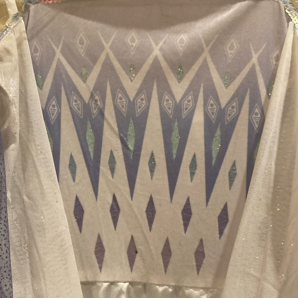 HALLOWEEN FROZEN purple and White Princess Costume🥰 - Picture 2 of 10